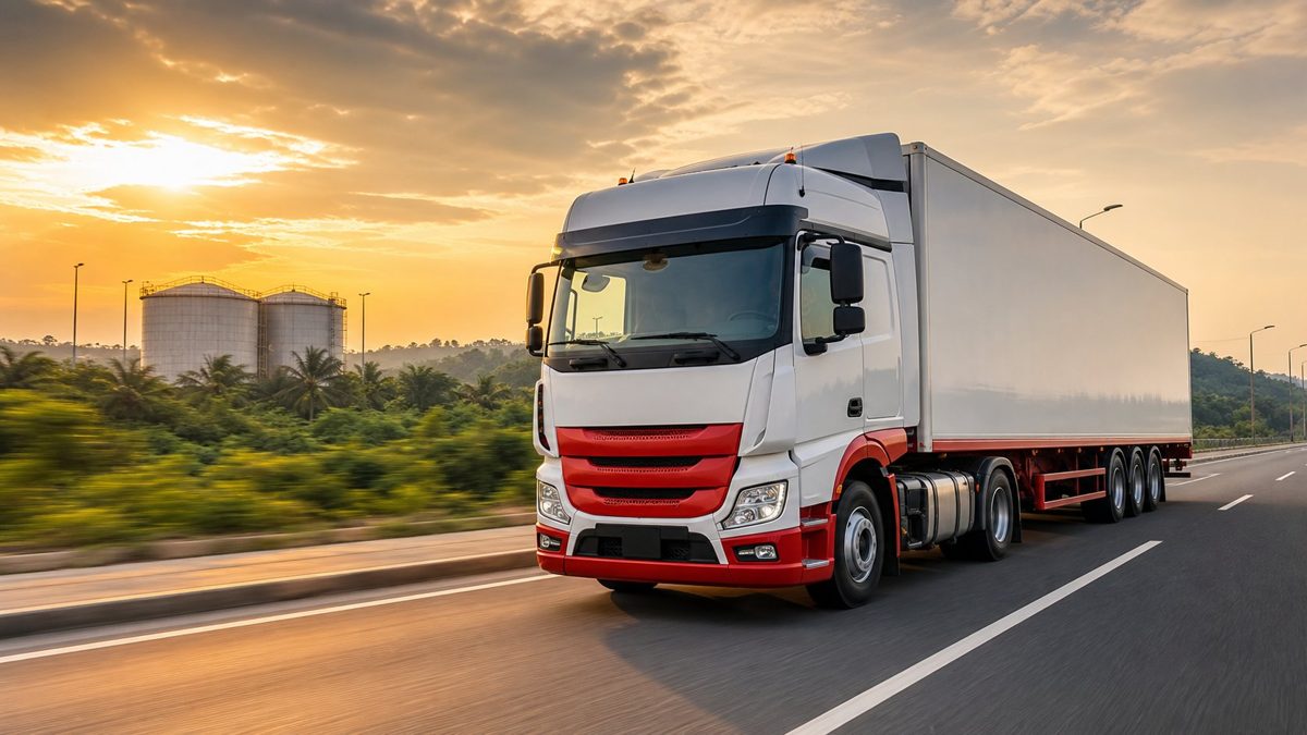 Your goods on a truck, straight to the gate